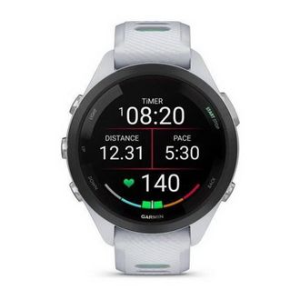 Смарт-часы Garmin Forerunner 965 Titanium Bezel with Whitestone Case and Whitestone/Powder Gray Silicone Band (010-02809-81) (UA) - фото 2