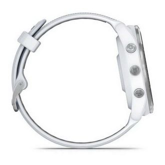 Смарт-часы Garmin Forerunner 965 Titanium Bezel with Whitestone Case and Whitestone/Powder Gray Silicone Band (010-02809-81) (UA) - фото 4