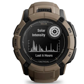 Смарт-часы Garmin Instinct 2X Solar Tactical Edition, 50mm Coyote Tan Silicone Band Coyote Tan NFC EU (010-02805-02/12) - фото 2 Смарт-часы Garmin Instinct 2X Solar Tactical Edition, 50mm Coyote Tan Silicone Band Coyote Tan NFC EU (010-02805-02/12) - фото 2