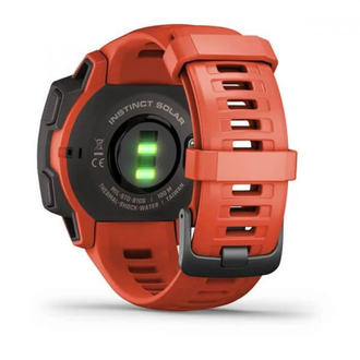 Смарт-часы Garmin Instinct Solar Flame Red (010-02293-20) - фото 3