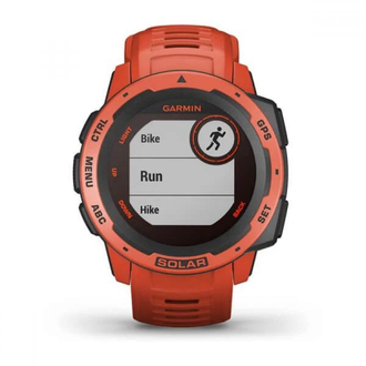 Смарт-часы Garmin Instinct Solar Flame Red (010-02293-20) - фото 6