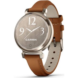 Смарт-годинник Garmin Lily 2 Classic Cream Gold with Tan Leather Band (010-02839-02/60) - фото 1 Смарт-годинник Garmin Lily 2 Classic Cream Gold with Tan Leather Band (010-02839-02/60) - фото 1