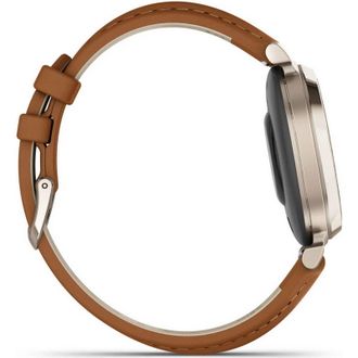 Смарт-годинник Garmin Lily 2 Classic Cream Gold with Tan Leather Band (010-02839-02/60) (UA) - фото 4 Смарт-годинник Garmin Lily 2 Classic Cream Gold with Tan Leather Band (010-02839-02/60) (UA) - фото 4