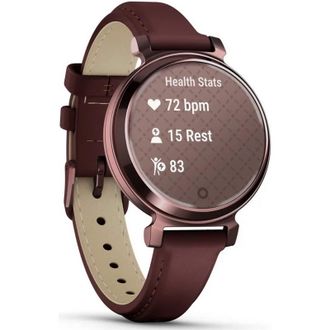 Смарт-часы Garmin Lily 2 Classic Dark Bronze with Mulberry Leather Band (010-02839-03) - фото 5 Смарт-часы Garmin Lily 2 Classic Dark Bronze with Mulberry Leather Band (010-02839-03) - фото 5
