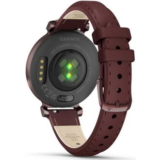 Смарт-часы Garmin Lily 2 Classic Dark Bronze with Mulberry Leather Band (010-02839-03) - фото 6 Смарт-часы Garmin Lily 2 Classic Dark Bronze with Mulberry Leather Band (010-02839-03) - фото 6