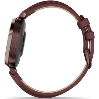Смарт-часы Garmin Lily 2 Classic Dark Bronze with Mulberry Leather Band (010-02839-03) - фото 4 Смарт-часы Garmin Lily 2 Classic Dark Bronze with Mulberry Leather Band (010-02839-03) - фото 4