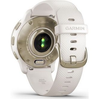 Смарт-годинник Garmin Venu 2 Plus Cream Gold S. Steel Bezel with Ivory Case and Silicone Band (010-02496-02/12) - фото 5