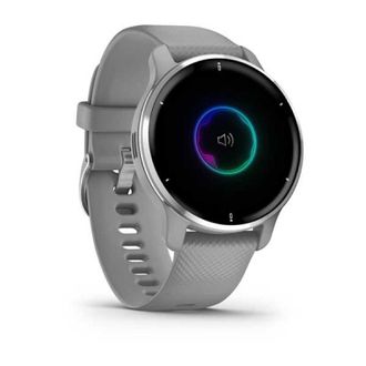 Смарт-часы Garmin Venu 2 Plus Silver S. Steel Bezel with Powder Case and Silicone Band (010-02496-00/10) - фото 2