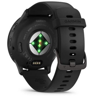 Смарт-часы Garmin Venu 3 Slate Stainless Steel Bezel with Black Case and Silicone Band (010-02784-01/51/41) - фото 5