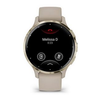 Смарт-часы Garmin Venu 3S Soft Gold S. Steel Bezel w. French Gray Case and S. Band (010-02785-02/52) - фото 3
