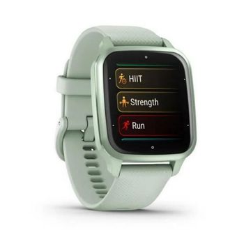 Смарт-годинник Garmin Venu Sq 2 Metallic Mint Aluminium Bezel with Cool Mint Case and Silicone Band (010-02701-12) - фото 3