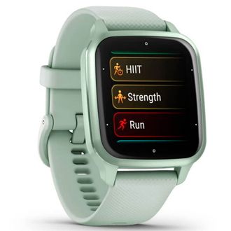 Смарт-годинник Garmin Venu Sq 2 Metallic Mint Aluminum Bezel with Cool Mint Case and Silicone Band (010-02701-02/12) - фото 1