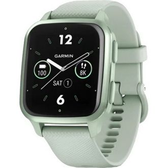 Смарт-годинник Garmin Venu Sq 2 Metallic Mint Aluminum Bezel with Cool Mint Case and Silicone Band (010-02701-02/12) - фото 3