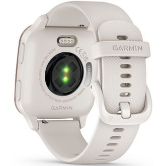 Смарт-годинник Garmin Venu Sq 2 – Music Edition Peach Gold Al. Bezel with Ivory Case and Silicone Band (010-02700-01/11) - фото 6