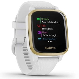 Смарт-часы Garmin Venu Sq White/Light Gold (010-02427-11) - фото 2 Смарт-часы Garmin Venu Sq White/Light Gold (010-02427-11) - фото 2