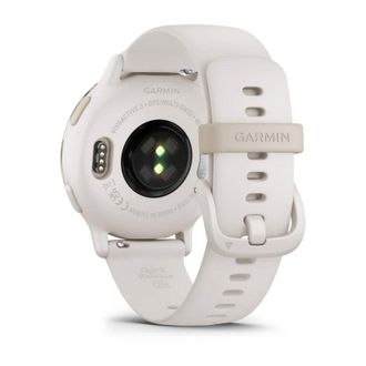 Смарт-годинник Garmin vivoactive 5 Cream Gold Aluminum Bezel with Ivory Case and Silicone Band (010-02862-11) - фото 6