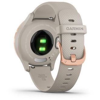 Смарт-часы Garmin Vivomove 3S Sport Rose-Tundra Silicone (010-02238-02) - фото 3