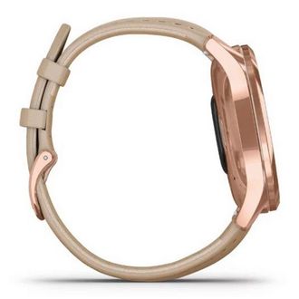 Смарт-годинник Garmin vivomove Luxe Rose Gold-Beige Leather (010-02241-21) - фото 4 Смарт-годинник Garmin vivomove Luxe Rose Gold-Beige Leather (010-02241-21) - фото 4