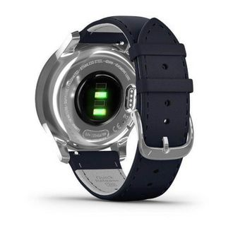 Смарт-годинник Garmin vivomove Luxe Silver-Blue Leather (010-02241-20) - фото 6 Смарт-годинник Garmin vivomove Luxe Silver-Blue Leather (010-02241-20) - фото 6