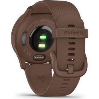 Смарт-годинник Garmin Vivomove Sport Cocoa Case and Silicone Band with Gold Accents (010-02566-02) - фото 5