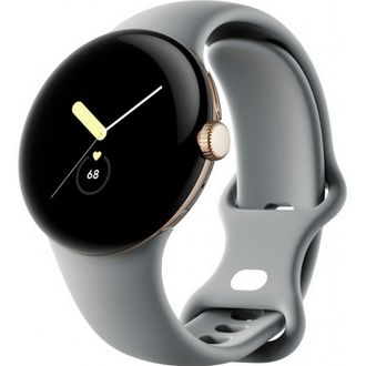 Смарт-годинник Google Pixel Watch LTE Champagne Gold Сase/Hazel Active Band - фото 1