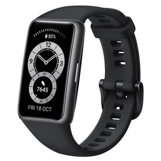 Смарт-часы HUAWEI Band 6 Graphite Black (55026633) - фото 1 Смарт-часы HUAWEI Band 6 Graphite Black (55026633) - фото 1