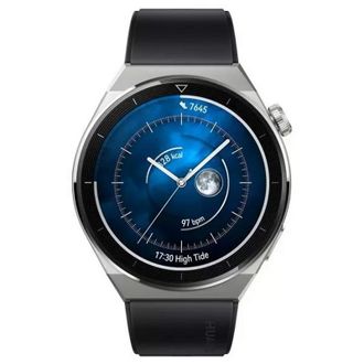 Смарт-годинник Huawei Watch GT 3 Pro Light Titanium Case Black Fluoroelastomer Strap - фото 3 Смарт-годинник Huawei Watch GT 3 Pro Light Titanium Case Black Fluoroelastomer Strap - фото 3