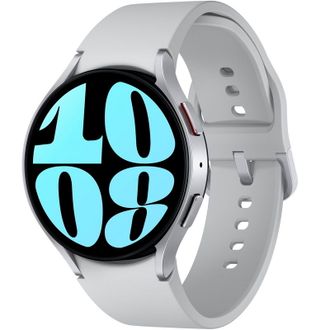 Смарт-часы Samsung Galaxy Watch6 44mm eSIM Silver (SM-R945FZSA) - фото 1