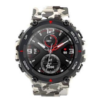 Смарт-часы Amazfit T-Rex Camo Green - фото 2 Смарт-часы Amazfit T-Rex Camo Green - фото 2