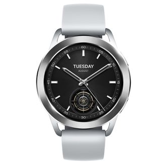 Смарт-часы Xiaomi Watch S3 Silver (BHR7873GL) - фото 1 Смарт-часы Xiaomi Watch S3 Silver (BHR7873GL) - фото 1