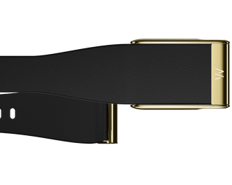 Фітнес-браслет WHOOP 5.0 MG Life LeatherLuxe Tapered Band Black with Gold - Size S - 12-Month Membership - фото 2