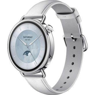 Смарт-годинник Xiaomi Watch S4 41mm Leather Strap Білий (BHR07VUGL) UA - фото 1