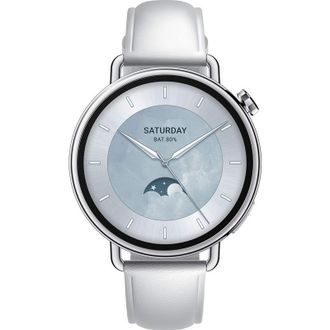 Смарт-годинник Xiaomi Watch S4 41mm Leather Strap Білий (BHR07VUGL) UA - фото 2