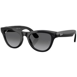 Смарт-окуляри Ray-Ban Meta Skyler Gen 2 Shiny Black/Polar Gradient Graphite (RW4014 601/T352) - фото 1 Смарт-окуляри Ray-Ban Meta Skyler Gen 2 Shiny Black/Polar Gradient Graphite (RW4014 601/T352) - фото 1