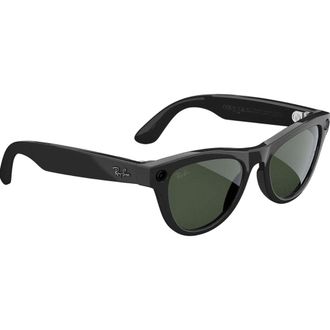 Смарт-окуляри Ray-Ban Meta Skyler [Gen 2] Stand.Shiny Black Frame/Clear to Graphite Green Transit.Lenses (RW4014 601/1M 52-20) Europe - фото 2
