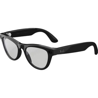 Смарт-окуляри Ray-Ban Meta Skyler [Gen 2] Stand.Shiny Black Frame/Clear to Graphite Green Transit.Lenses (RW4014 601/1M 52-20) Europe - фото 3