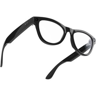 Смарт-очки Ray-Ban Meta Skyler Shiny Black Frame Clear/Amethyst Transitions Lenses (RW4010 601/CH 52-20) - фото 2 Смарт-очки Ray-Ban Meta Skyler Shiny Black Frame Clear/Amethyst Transitions Lenses (RW4010 601/CH 52-20) - фото 2