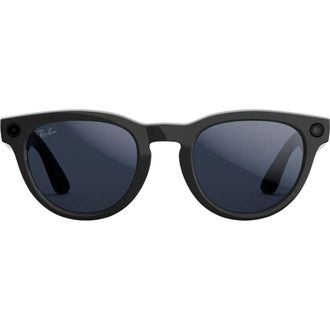 Смарт-окуляри Ray-Ban Meta Headliner Gen 2 Shiny Black/Transitions Sapphire L-XL (RW4013F 601/MF51) - фото 2