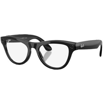 Смарт-окуляри Ray-Ban Meta Skyler Gen 2 Standard Shiny Black Frame / Clear Lenses (RW4014 601/SB 52-20) - фото 1 Смарт-окуляри Ray-Ban Meta Skyler Gen 2 Standard Shiny Black Frame / Clear Lenses (RW4014 601/SB 52-20) - фото 1