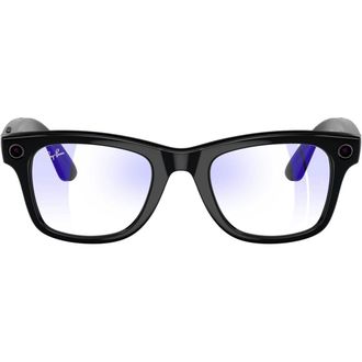 Смарт-окуляри Ray-Ban Meta Wayfarer Shiny Black Frame Clear Lenses (RW4008 601/SB 53-22) - фото 2