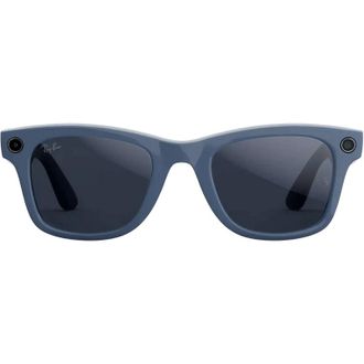 Смарт-окуляри Ray-Ban | Meta Wayfarer [Gen 2] Shiny Cosmic Blue/Clear Sapphire Transition (RW4012 6628/MF 50-23) - фото 1
