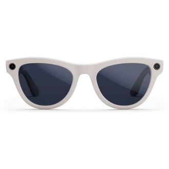 Смарт-окуляри Ray-Ban Meta Skyler Gen2 Stand.Shiny Chalky Gray Frame/Clear to Sapphire Transit.Lenses (RW4014 6700MF 52-20) - фото 4