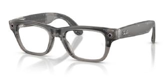 Смарт-окуляри Ray-Ban Meta Blayzer Optics Gen 2 Large Matte Transparent Ice Grey Frame / Demo Lens (RW7001 8529 54-19) - фото 1 Смарт-окуляри Ray-Ban Meta Blayzer Optics Gen 2 Large Matte Transparent Ice Grey Frame / Demo Lens (RW7001 8529 54-19) - фото 1
