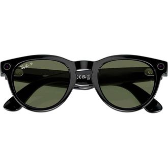 Смарт-окуляри Ray-Ban Meta Headliner Gen2 Low Bridge Fit Standard Shiny Black Frame / G-15 Green Lenses (RW4013F 601/71 51-23) - фото 2 Смарт-окуляри Ray-Ban Meta Headliner Gen2 Low Bridge Fit Standard Shiny Black Frame / G-15 Green Lenses (RW4013F 601/71 51-23) - фото 2