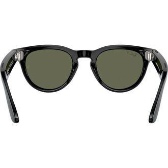 Смарт-окуляри Ray-Ban Meta Headliner Gen2 Low Bridge Fit Standard Shiny Black Frame / G-15 Green Lenses (RW4013F 601/71 51-23) - фото 4 Смарт-окуляри Ray-Ban Meta Headliner Gen2 Low Bridge Fit Standard Shiny Black Frame / G-15 Green Lenses (RW4013F 601/71 51-23) - фото 4