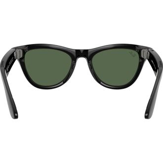 Смарт-окуляри Ray-Ban Meta Skyler Standard - Shiny Black / G-15 Green (RW4010 601/71 52-20) - фото 3