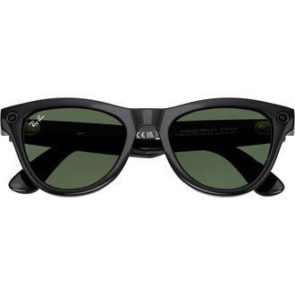 Смарт-окуляри Ray-Ban Meta Skyler Standard - Shiny Black / G-15 Green (RW4010 601/71 52-20) - фото 4