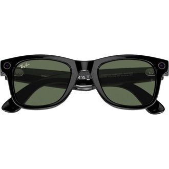Смарт-окуляри Ray-Ban Meta Wayfarer Shiny Black Frame Green Lenses (RW4008 601/71 53-22) - фото 4 Смарт-окуляри Ray-Ban Meta Wayfarer Shiny Black Frame Green Lenses (RW4008 601/71 53-22) - фото 4