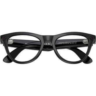 Смарт-окуляри Ray-Ban Meta Skyler Gen2 Standard Shiny Black Frame / Clear to Amethyst Transitions Lenses (RW4014 601/CH 52-20) - фото 4