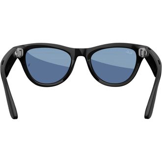 Смарт-окуляри Ray-Ban Meta Skyler Standard - Shiny Black/Transitions Cerulean Blue (RW4010 601/MF 52-20) - фото 2